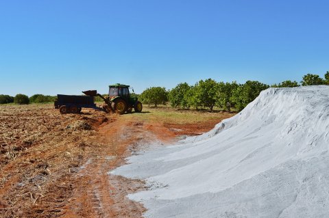 Calcário é “poupança de terra”: produzir mais no mesmo espaço